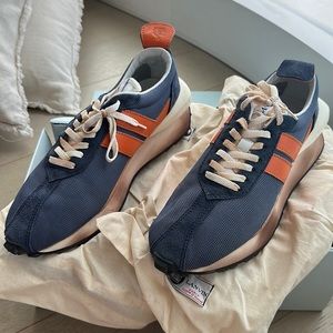 Lanvin Running Sneaker Blue/orange